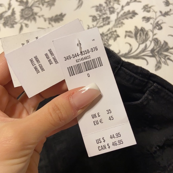 Black Hollister short short high-rise - Picture 3 of 3